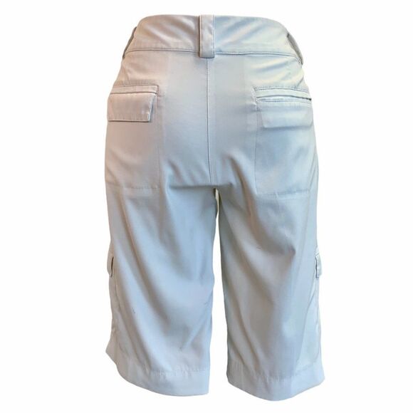 NIKE Golf Ivory White Shorts Sz 8 - Picture 3 of 7